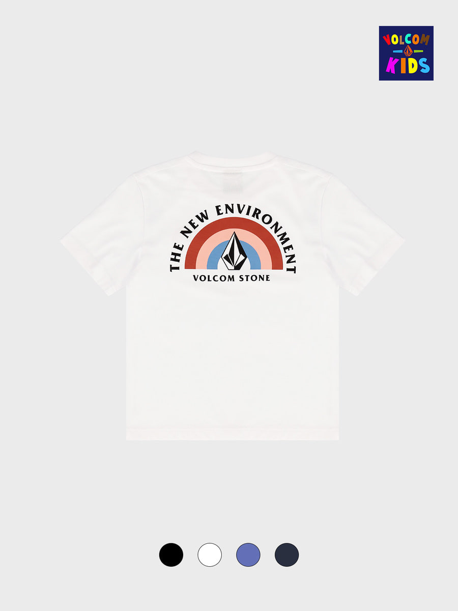 키즈 레인보우 컴포트핏 티셔츠 VK212TS002