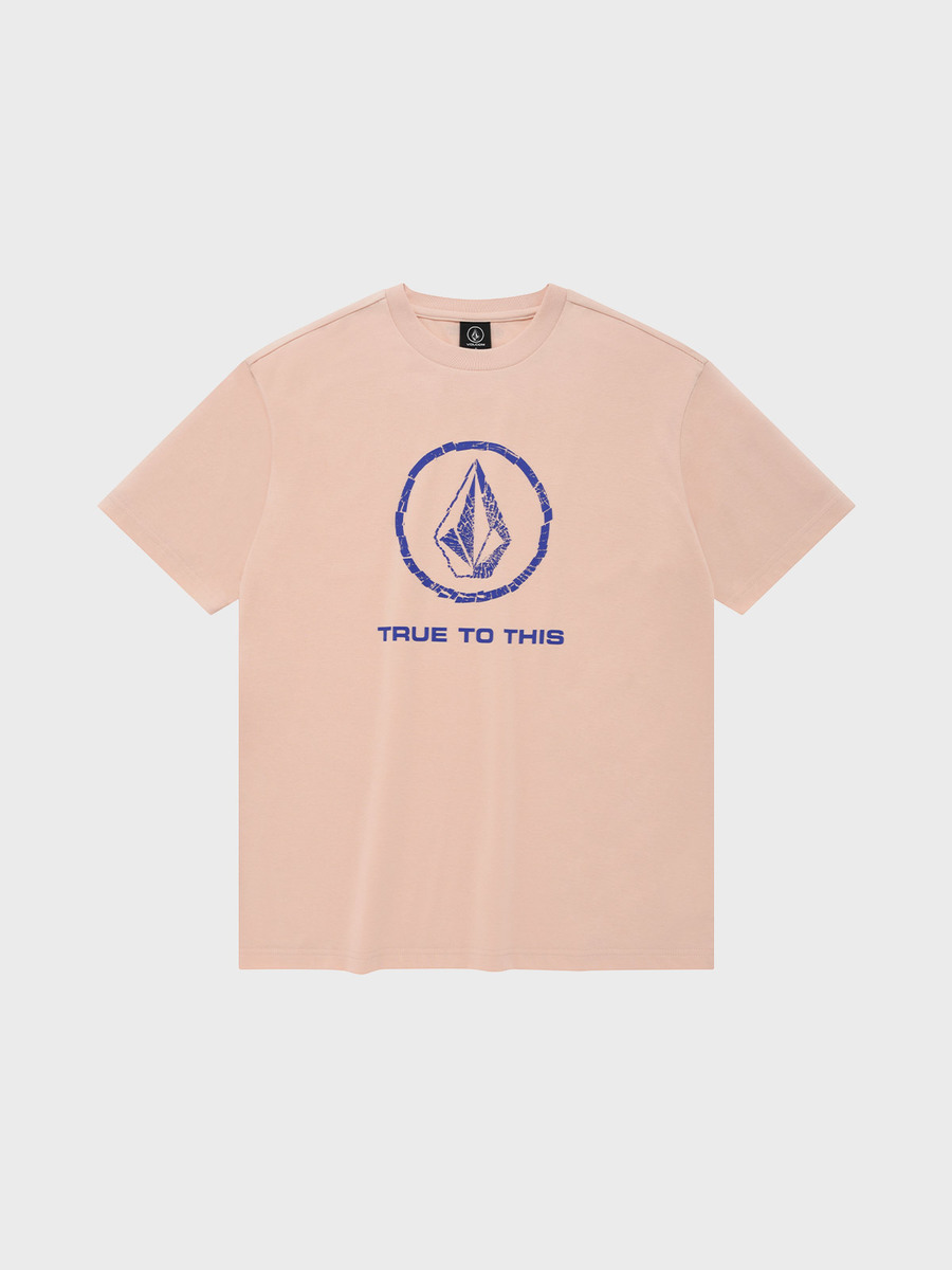 서클스톤 컴포트핏 에코 티셔츠(라이트 핑크)