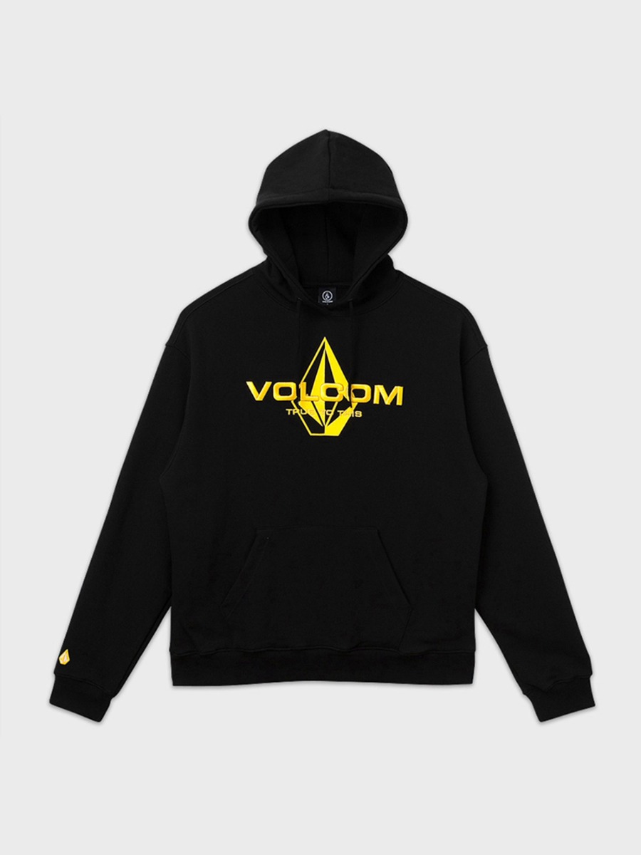 VOLCOM 오버핏 후드티 (블랙) VA203HM004