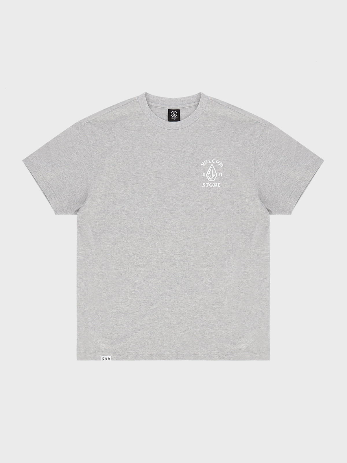 1991 STONE 컴포트핏 티셔츠(멜란지그레이) VA212TS019