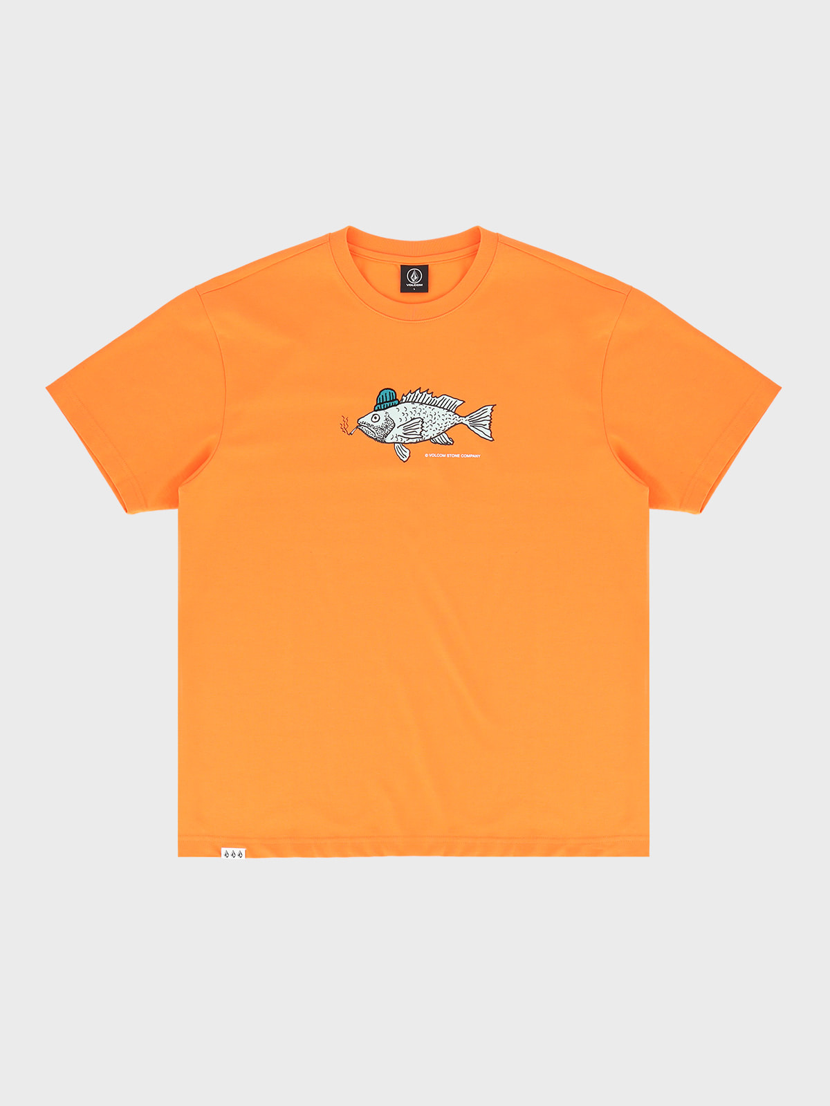 FISHING 그래픽 컴포트핏 티셔츠(오렌지) VA212TS010