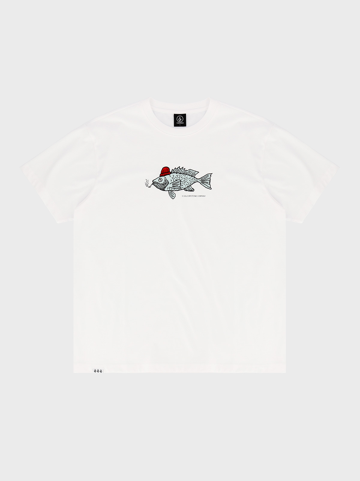 FISHING 그래픽 컴포트핏 티셔츠(화이트) VA212TS010