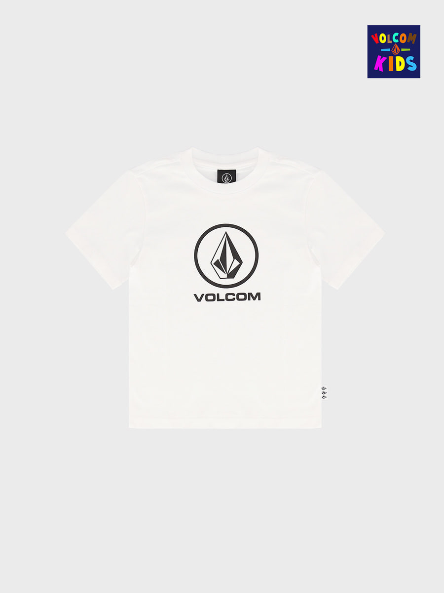 키즈 MEGA STONE 컴포트핏 티셔츠(화이트) VK212TS001