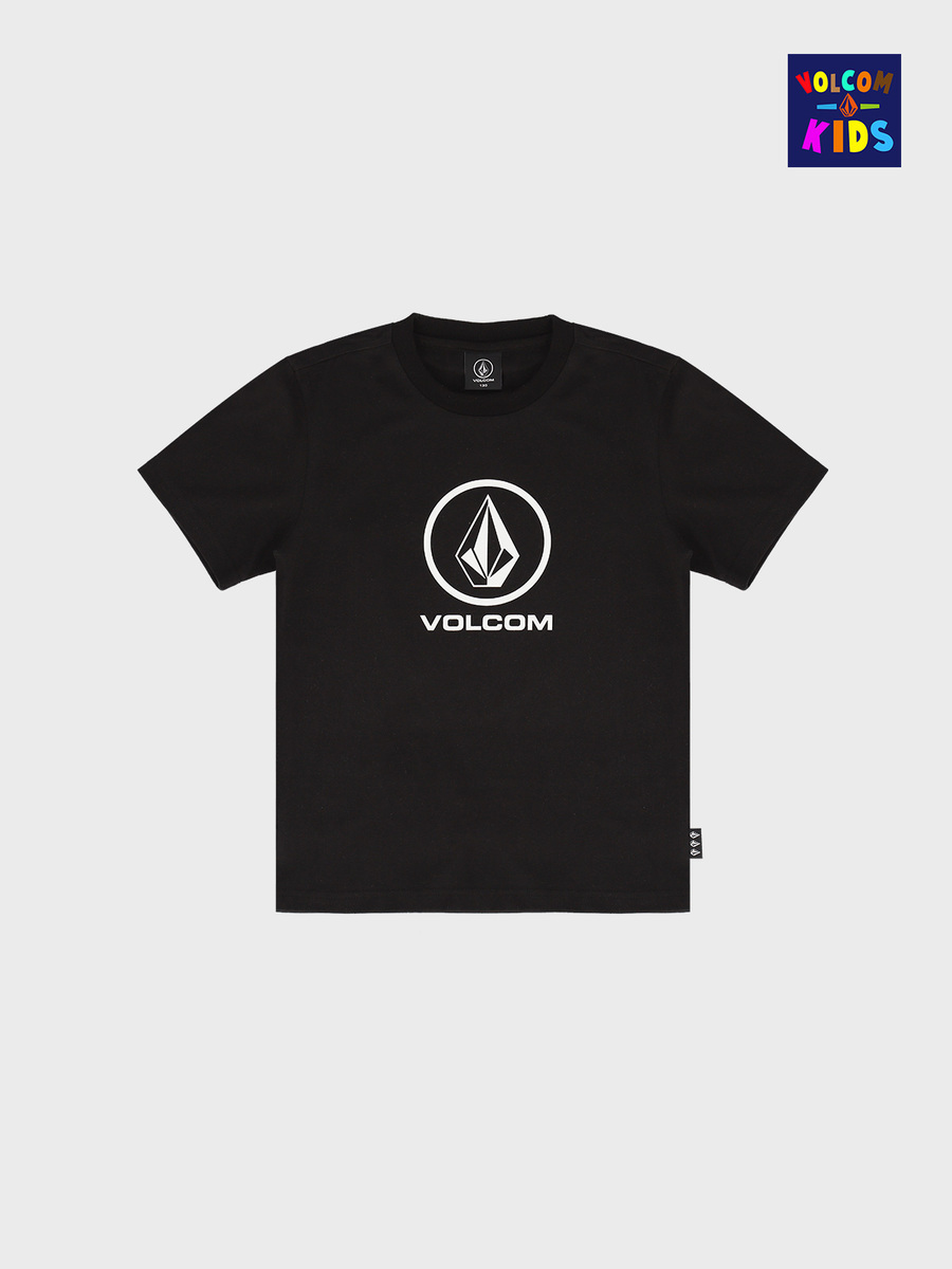 키즈 MEGA STONE 컴포트핏 티셔츠(블랙) VK212TS001