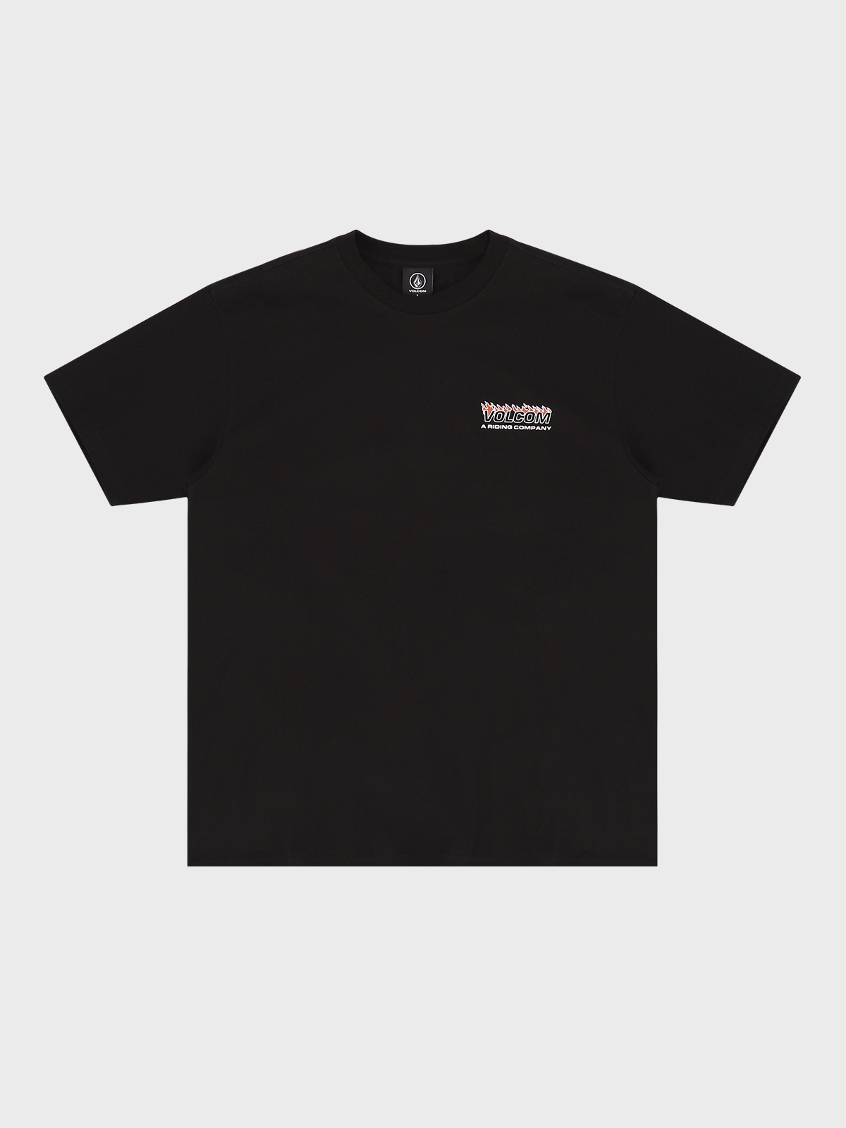 FIRE 그래픽 컴포트핏 티셔츠(블랙) VA212TS022