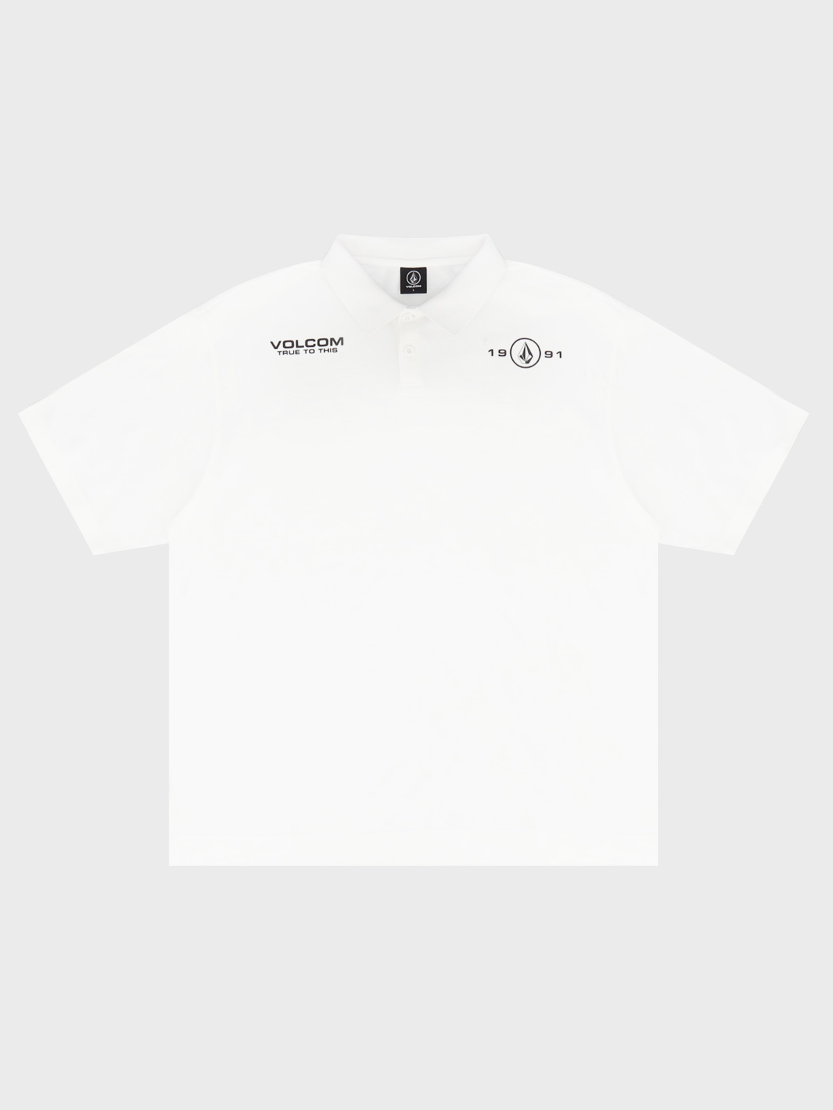 폴로 오버핏 티셔츠(화이트) VA212TS027