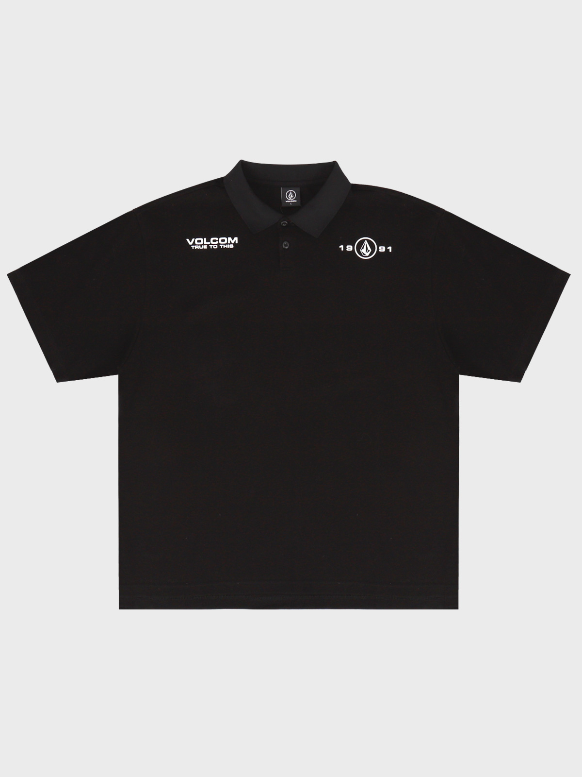 폴로 오버핏 티셔츠(블랙) VA212TS027