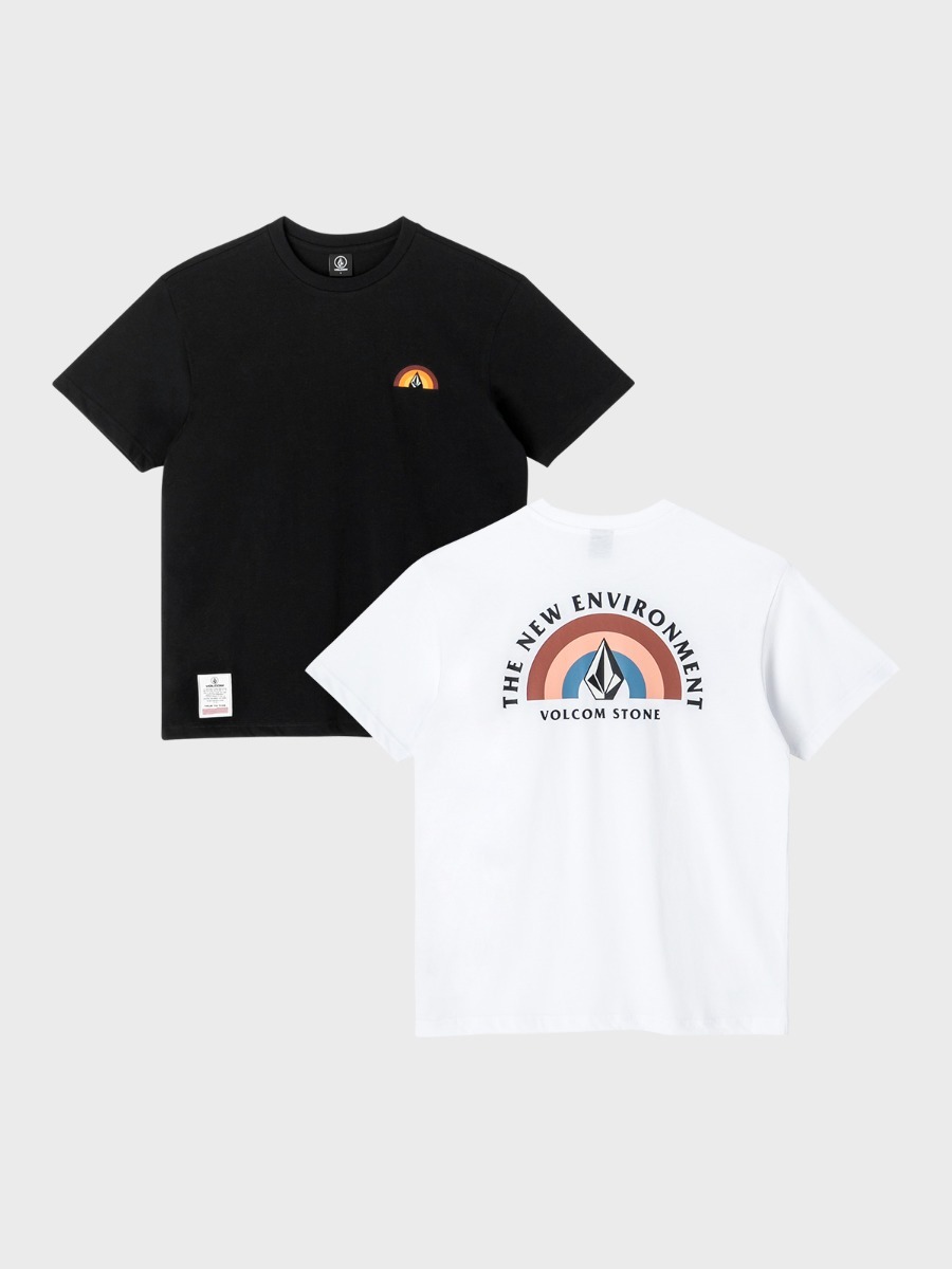 볼컴 레인보우 RAINBOW 컴포트핏 티셔츠 VA212TS012