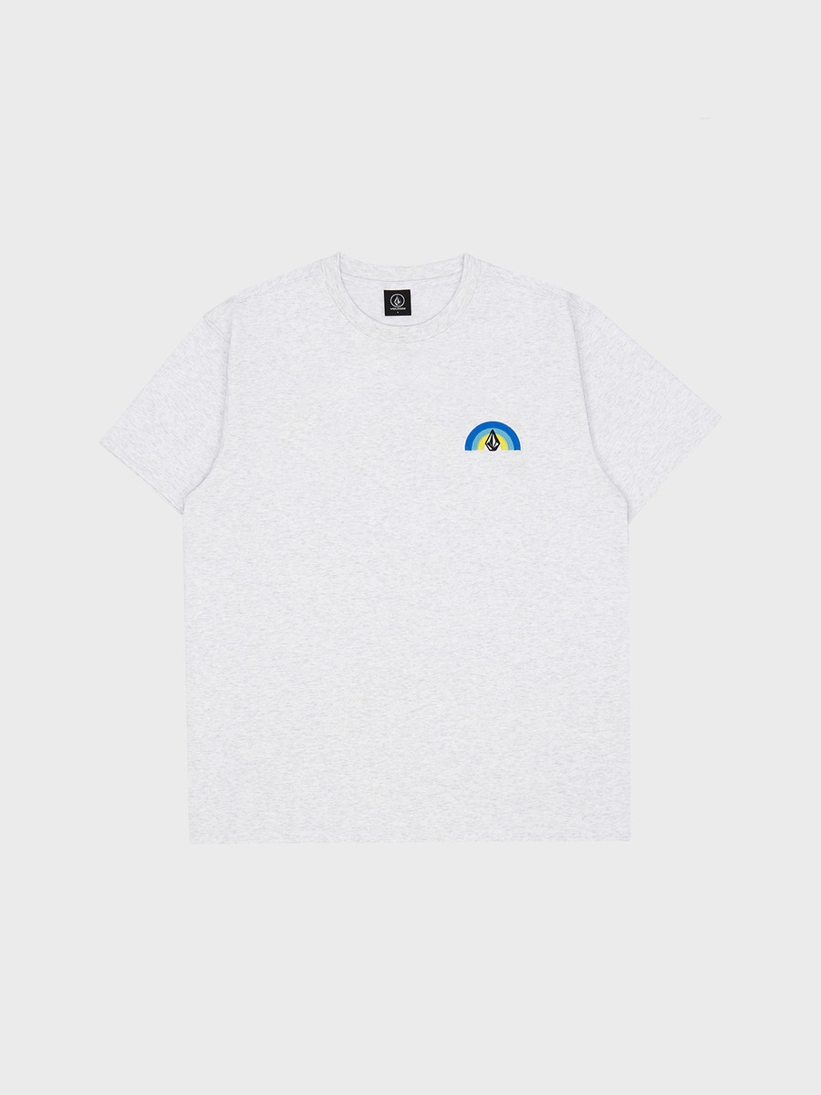 레인보우 컴포트핏 반팔 티셔츠(아이스그레이) VA222TS012