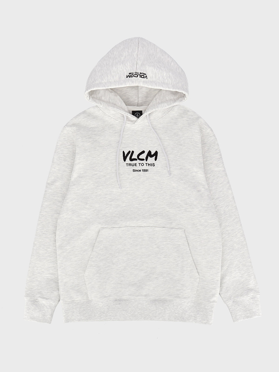VLCM 컴포트핏 후드 티셔츠(아이스 그레이)