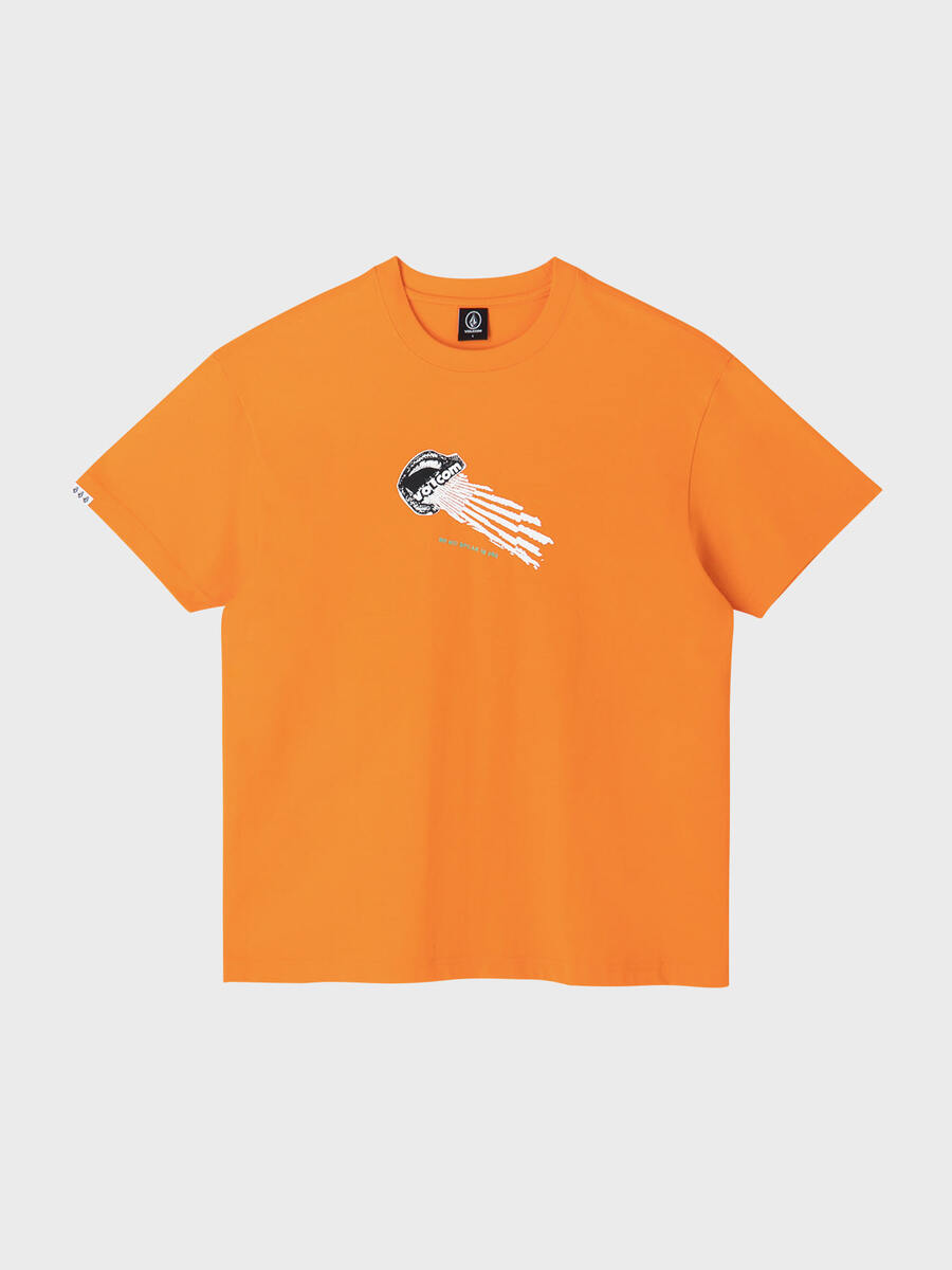 STONEHEAD 오버핏 티셔츠 (오렌지) VA212TS003