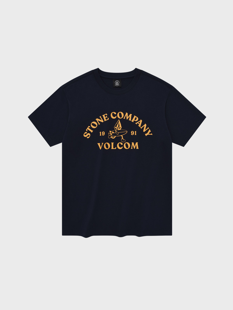 스톤 컴퍼니 컴포트핏 반팔 티셔츠(네이비)
