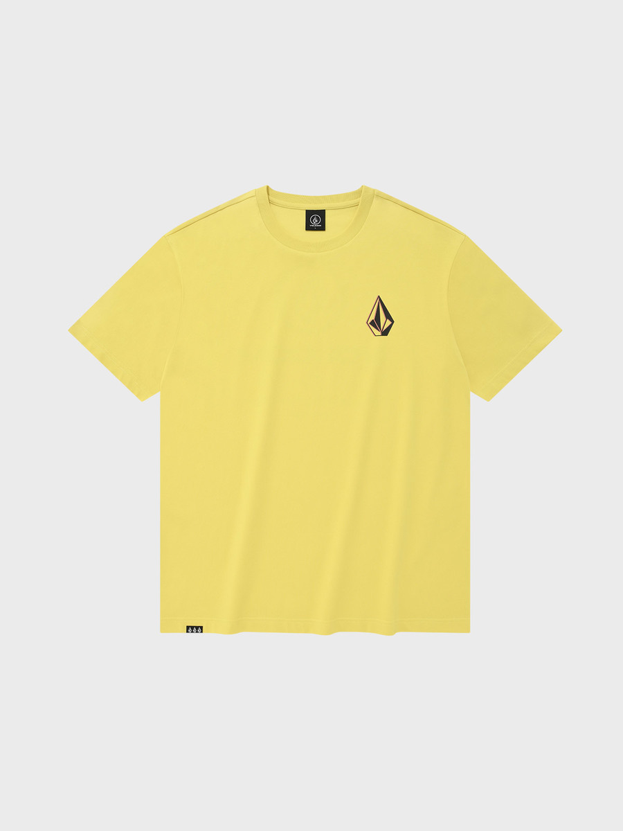 STONE SIGNATURE 컴포트핏 티셔츠(옐로우)